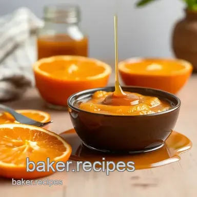 Caramelize Orange for Salty Caramel Sauce Recipe Card