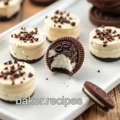 How to Bake Oreo Cheesecake Bites - Irresistibly Sweet Delights Recipe Card