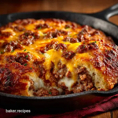 Cheesy Cowboy Casserole My GoTo Cheap Potluck Dish Recipe Card