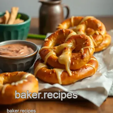 Bake Cheesy Crab Pretzels for Game Day Recipe Card