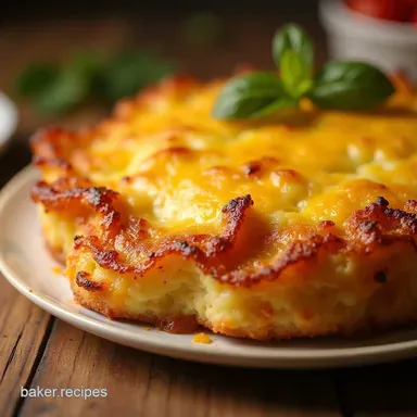 The Ultimate Crispy Cheesy Hash Brown Casserole Recipe Recipe Card