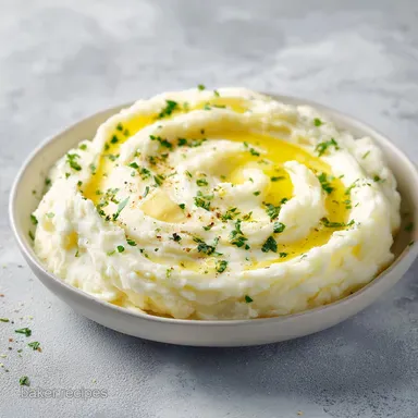 Cheesy Mashed Potatoes for 6 Servings: Creamy and Fluffy Recipe Card
