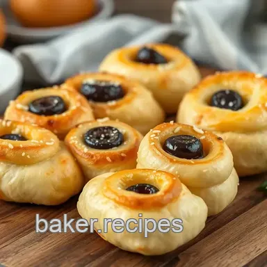 My Favorite Bake Cheesy Olive Rolls - Savory Appetizer Recipe
