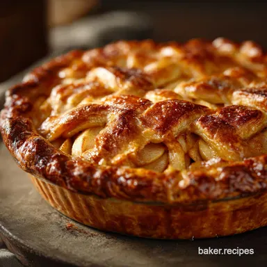 Apple Pie Recipe: The Ultimate Flaky Pastry No-Soggy-Bottom Method Recipe Card
