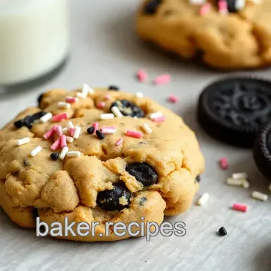 Chewy Oreo Sprinkle Cookies: Bake Delicious Treats with Sprinkles!