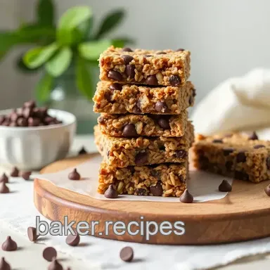 Easy Chewy Granola Bars with Chocolate Chips: My Family's Go-To Snack Recipe Card