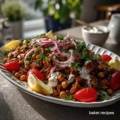 Chicken Chickpea Shawarma Traybake: Easy 30-Minute Sheet Pan Dinner