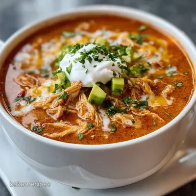 Chicken Enchilada Soup Recipe in 30 Minutes