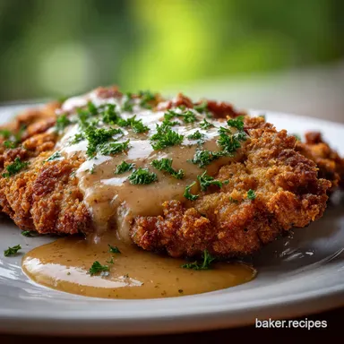 Chicken Fried Steak Recipe with Gravy in 30 Minutes | Crispy Recipe Card