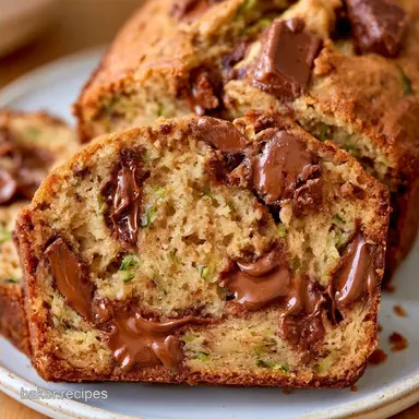 Zucchini Banana Bread: Tender
