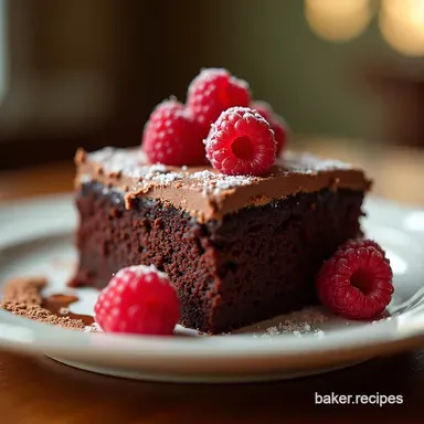 Easy Chocolate Raspberry Icebox Cake Recipe No Bake Delight Recipe Card