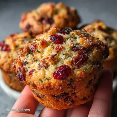 christmas morning muffins recipe: Tender Crumb Recipe Card