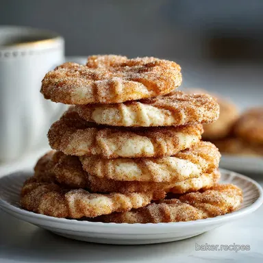 Churro Cheesecake Cookies Ready in 30 Min