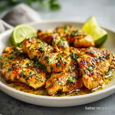 Cilantro Lime Chicken for 4 Servings