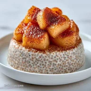 Cinnamon Apple Chia Pudding: Creamy Recipe Card