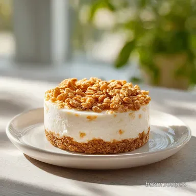 Cinnamon Crunch Cheesecake: Baked Recipe Card