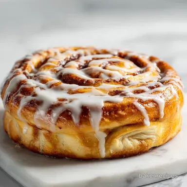 Cinnamon Roll Layer Cake: 3-Layer Sponge with Cream Cheese Recipe Card