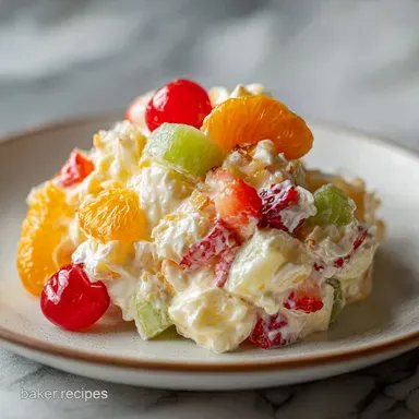 Ambrosia Salad Recipe: Creamy, 4 Hour Chill