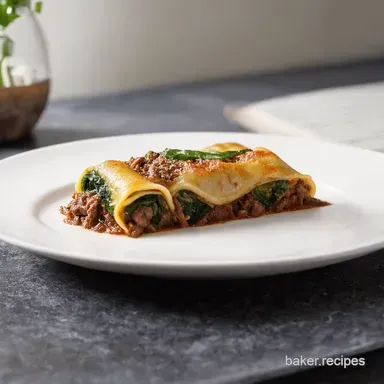 Classic Cannelloni Recipe Beef Spinach Delight