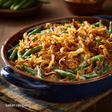 Campbells Green Bean Casserole: The Easiest Thanksgiving Side Dish Recipe Card