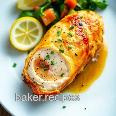 Chicken Cordon Bleu Recipe: Easy Baked Weeknight Delight! Recipe Card