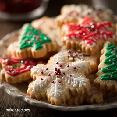 Christmas Cookies: Classic Cut-Out Recipe That Holds Its Shape Recipe Card