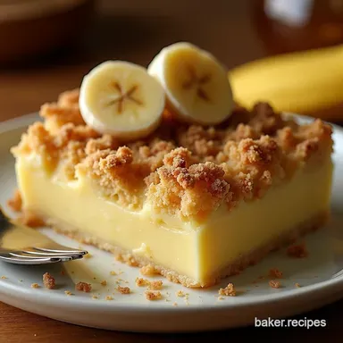 Velvety Cooked Banana Pudding Recipe from Scratch Recipe Card