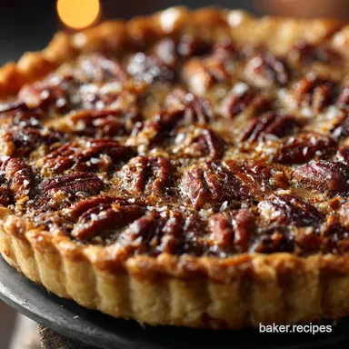 Pecan Pie: The Classic Southern Recipe for a Gooey Delight Recipe Card