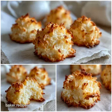 Coconut Macaroon Blossoms Recipe in 22 Minutes