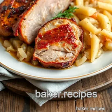 Cook Crispy Duck Breast with Tangy Sauerkraut Recipe Card