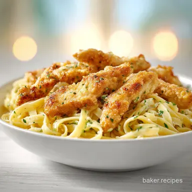 Cowboy Butter Chicken Linguine: Creamy Recipe Card
