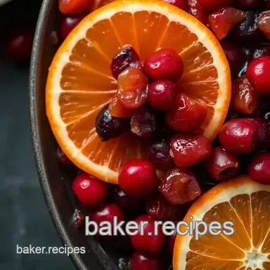Easy & Tangy Cranberry and Orange Relish: A Festive Must-Have Recipe Card