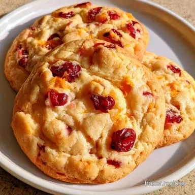 Cranberry Orange Butter Cookies for 24