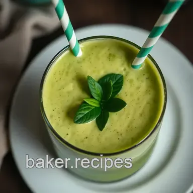 Creamy Avocado Smoothie Delight: My Easy Vibrant Recipe Recipe Card