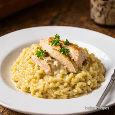 Creamy Chicken Risotto Recipe My Foolproof Weeknight Winner Recipe Card
