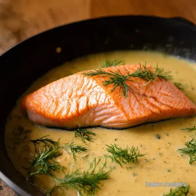 Cream Sauce Magic Creamy Dill Salmon Weeknight Winner Recipe Card