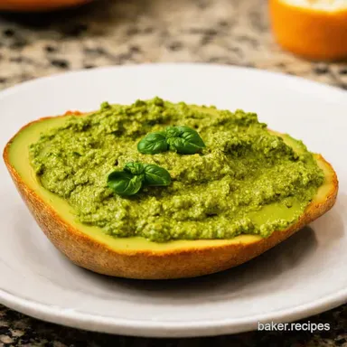 Dreamy Avocado Pesto Forget Basil This is the BEST Recipe Card