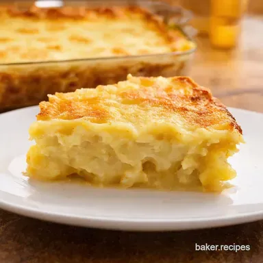 Creamy Potato Gratin Recipe Grandmas Hug on a Plate Recipe Card