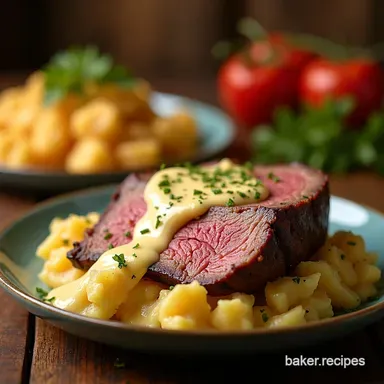 Creamy Horseradish Gruy&egrave;re Potatoes Best Side Dishes for Prime Rib Recipe Card