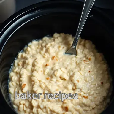 Creamy Steel Cut Oats Crock Pot: Your Easy Overnight Breakfast Solution Recipe Card