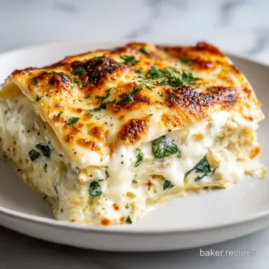 Spinach Artichoke Lasagna: Creamy White Sauce Recipe in 65 Minutes