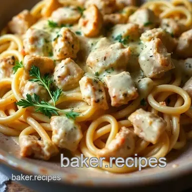 Creamy Tuscan Chicken Pasta: Easy Chicken Dinner Ideas! Recipe Card