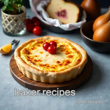 How to Bake Crème Fraîche Quiche Lorraine Delight: A Savory Treat Recipe Card