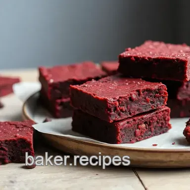 Bake Crimson Velvet Brownies for Delightful Treats