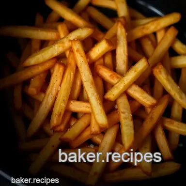 Deliciously Easy Air Fry French Fries Frozen: My Family's Favorite Recipe Recipe Card