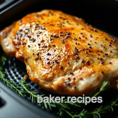 Easy & Juicy Air Frying a Turkey Breast: My Fail-Proof Herb Glazed Method