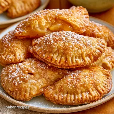 Crispy Air Fryer Apple Hand Pies: 25 Min