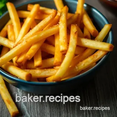Easy & Crispy Air Fryer Frozen French Fries: My Family's Favorite Snack Recipe Card