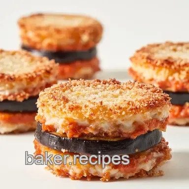 Crispy Eggplant Parm Stacks: My Easy Take on a Classic!