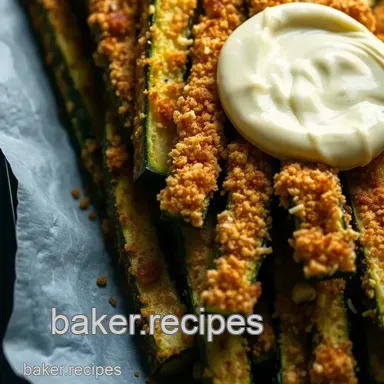 Crispy Baked Zucchini Fries Recipe - My Go-To Snack! Recipe Card